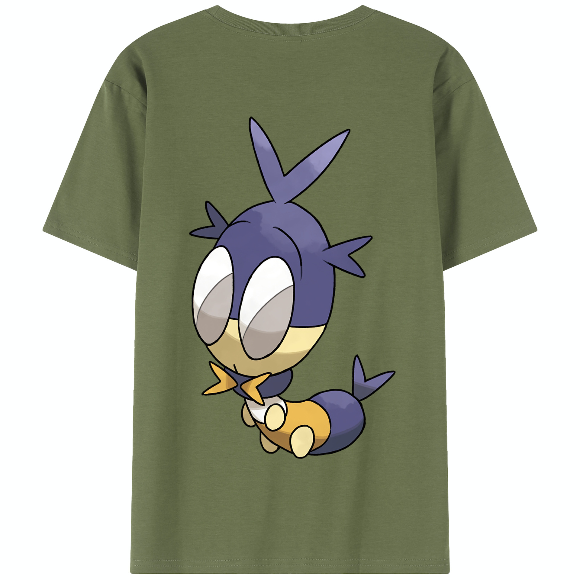 （画像用） ポケットモンスター Pokémon 綿100％半袖Tシャツ（背面プリント）